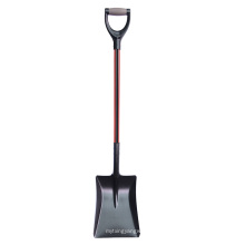 Heavy Duty Carbon Steel Powder Coated Head Garden Square Shovel For Digging